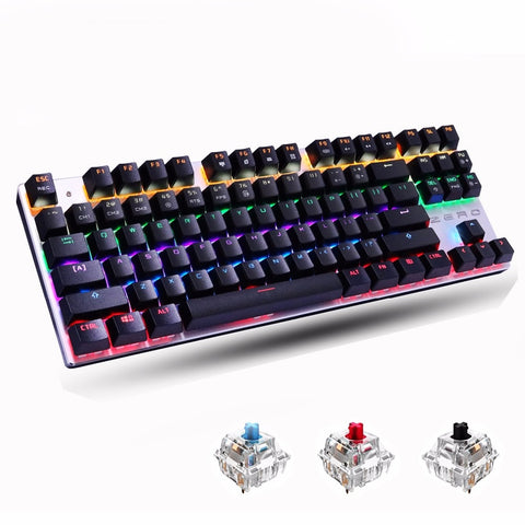 Mechanical Keyboard - Metoo Edition Met RGB Toetsenbord.
