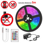 RGB LedStrip 5 Meter met Afstandsbediening Verlichting.